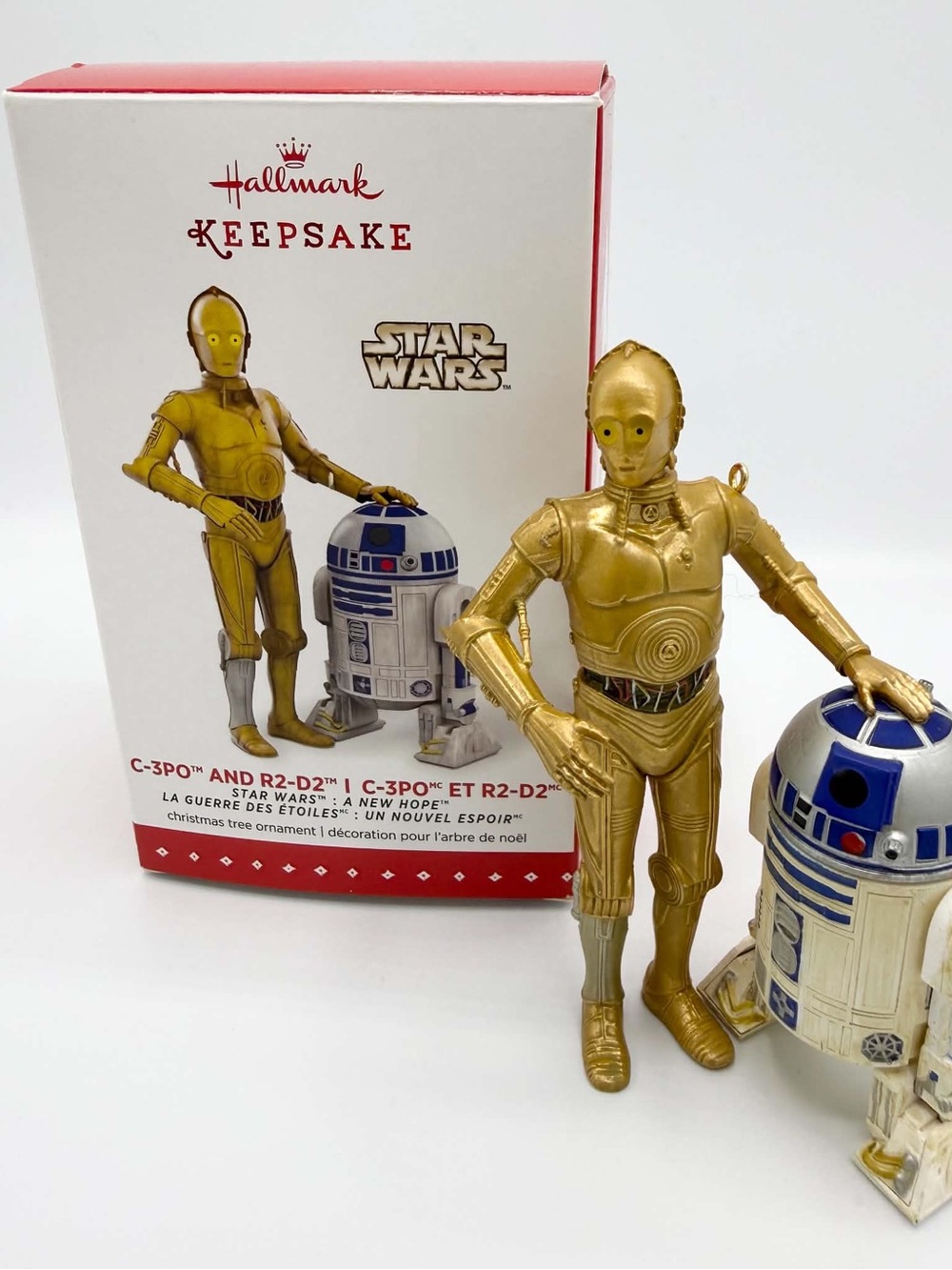 Hallmark 2015 C-3PO and R2-D2 Star Wars: A New Hope Droid Keepsake Ornaments